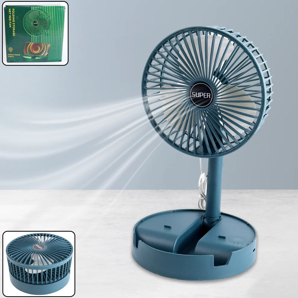 Foldable Telescopic USB Desk Fan