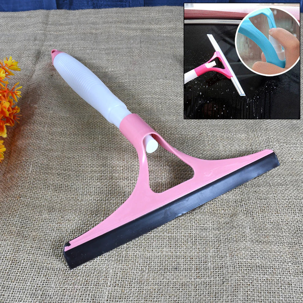 Spray Glass Wiper – 2-in-1 Windshield & Window Cleaner with Built-in Spray Bottle