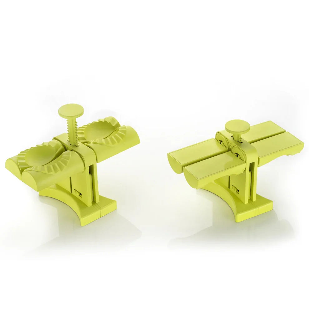 Double Dumpling Maker Press – Easy Dumpling Mold with Dual Heads for Quick & Perfect Dumplings