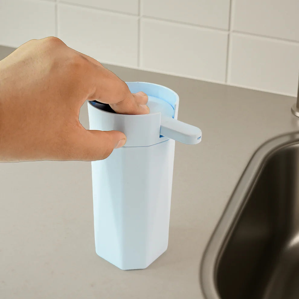Apex Push It! 300ml Soap Dispenser – One-Hand Use | Plastic Liquid Dispenser for Kitchen & Bathroom