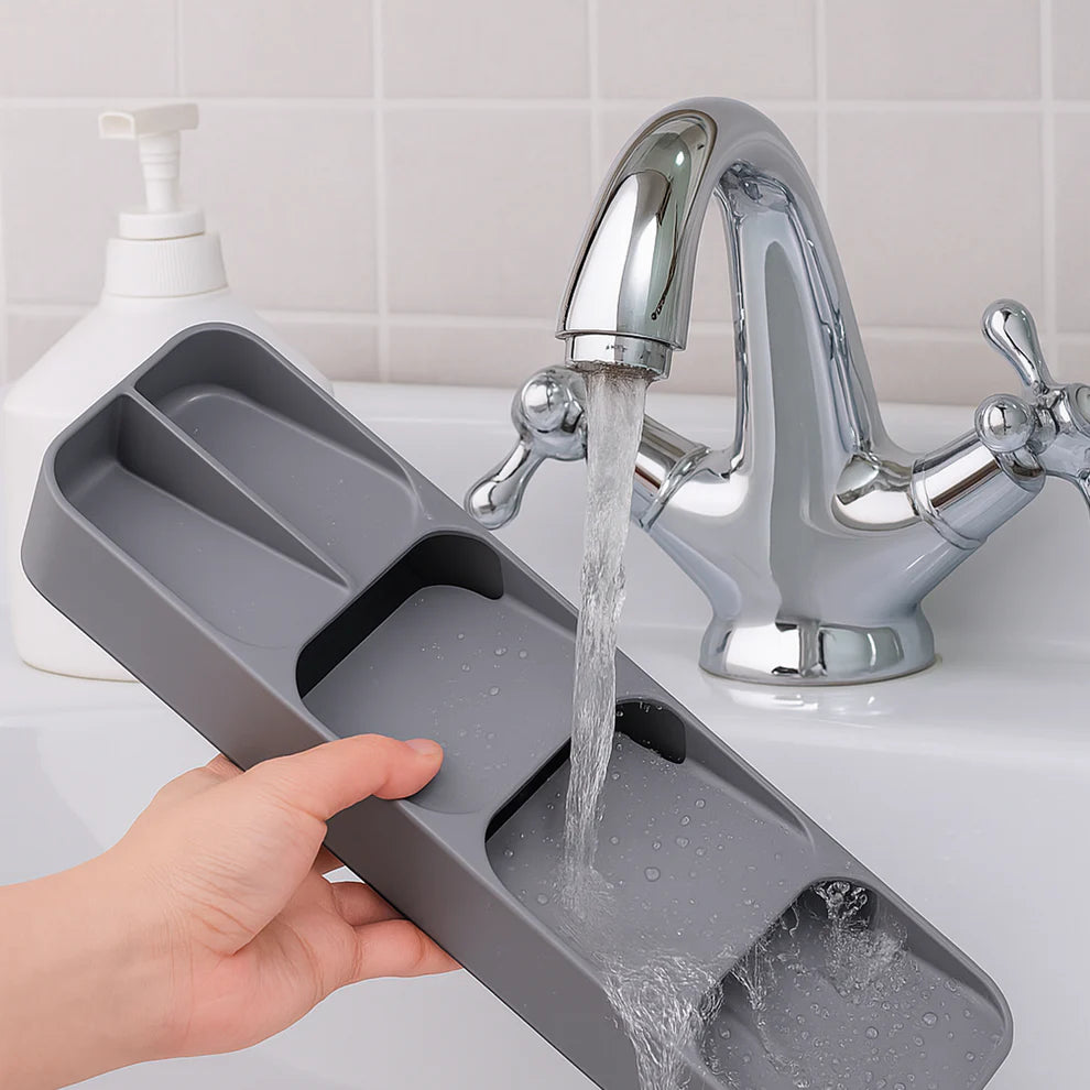 Compact Space-Saving Cutlery Organizer Tray – Kitchen Drawer Storage Box