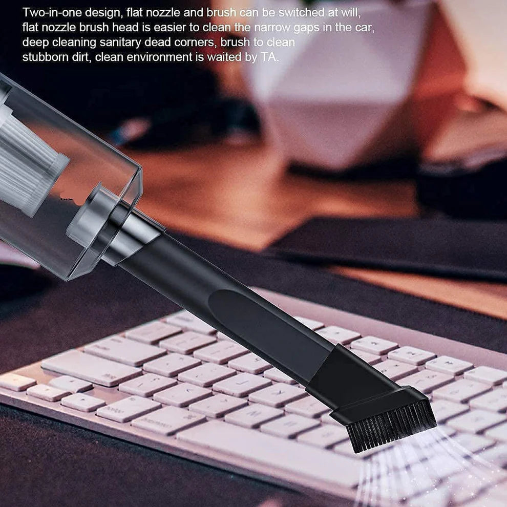 2-in-1 Car Vacuum Cleaner