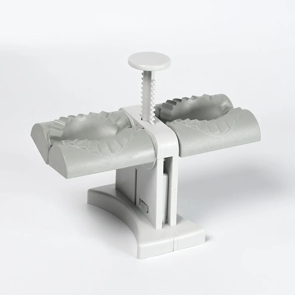 Double Dumpling Maker Press – Easy Dumpling Mold with Dual Heads for Quick & Perfect Dumplings